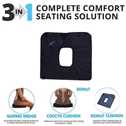 DONUT CUSHION (VISIBLE HOLE)